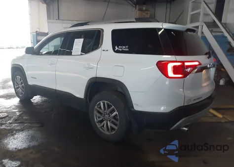 2018 GMC Acadia Sle-2 из США, поврежденный, VIN 1GKKNSLS4J2168423
